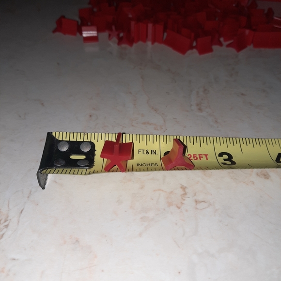 Castle Risk Vintage Game Replacement Pieces RED - Picture 6 of 7